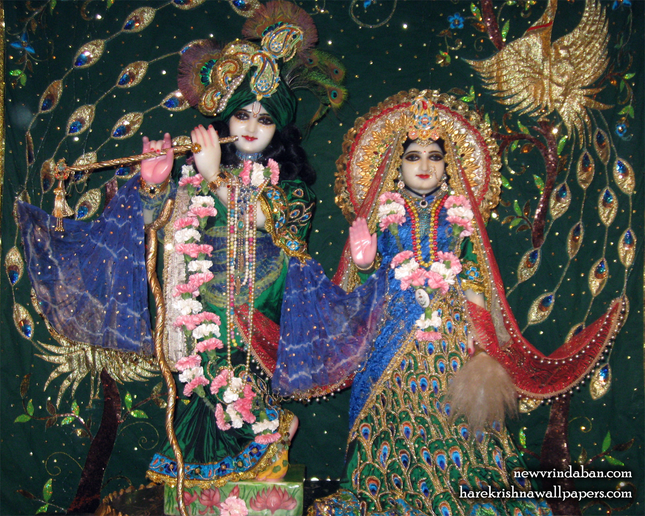 Sri Sri Radha Vrindavana Chandra Wallpaper (003) Size 1280x1024 Download