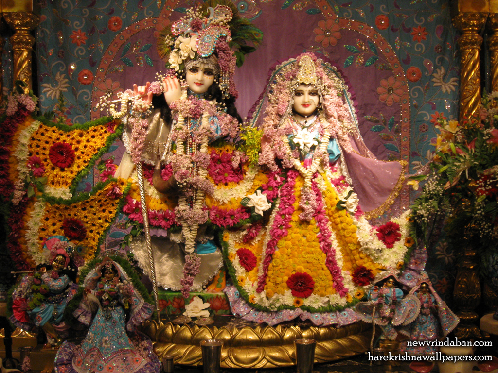 Sri Sri Radha Vrindavana Chandra Wallpaper (005) Size 1024x768 Download