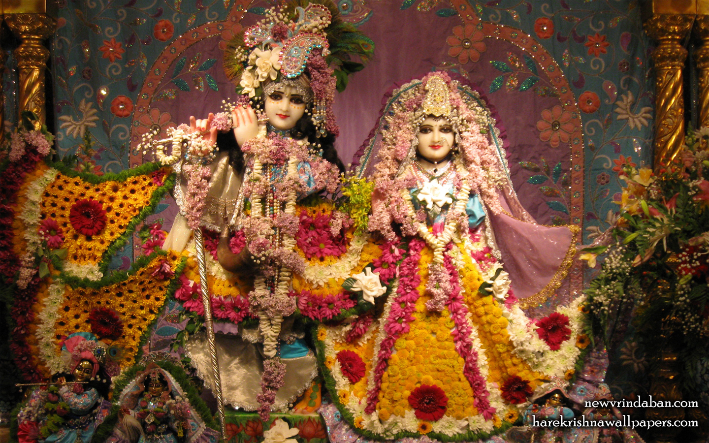 Sri Sri Radha Vrindavana Chandra Wallpaper (005) Size 1440x900 Download