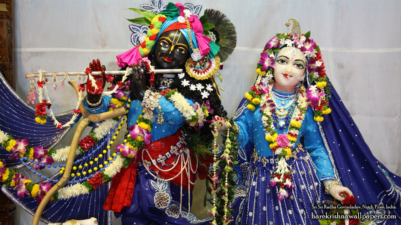 Sri Sri Radha Govind Close up Wallpaper (002) Size 1280x720 Download