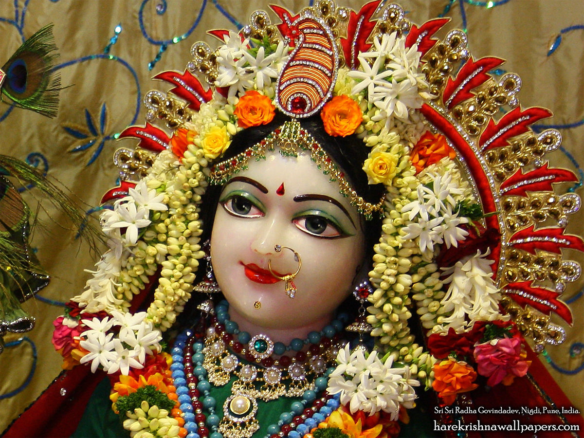 Sri Radha Close up Wallpaper (004) Size 1200x900 Download