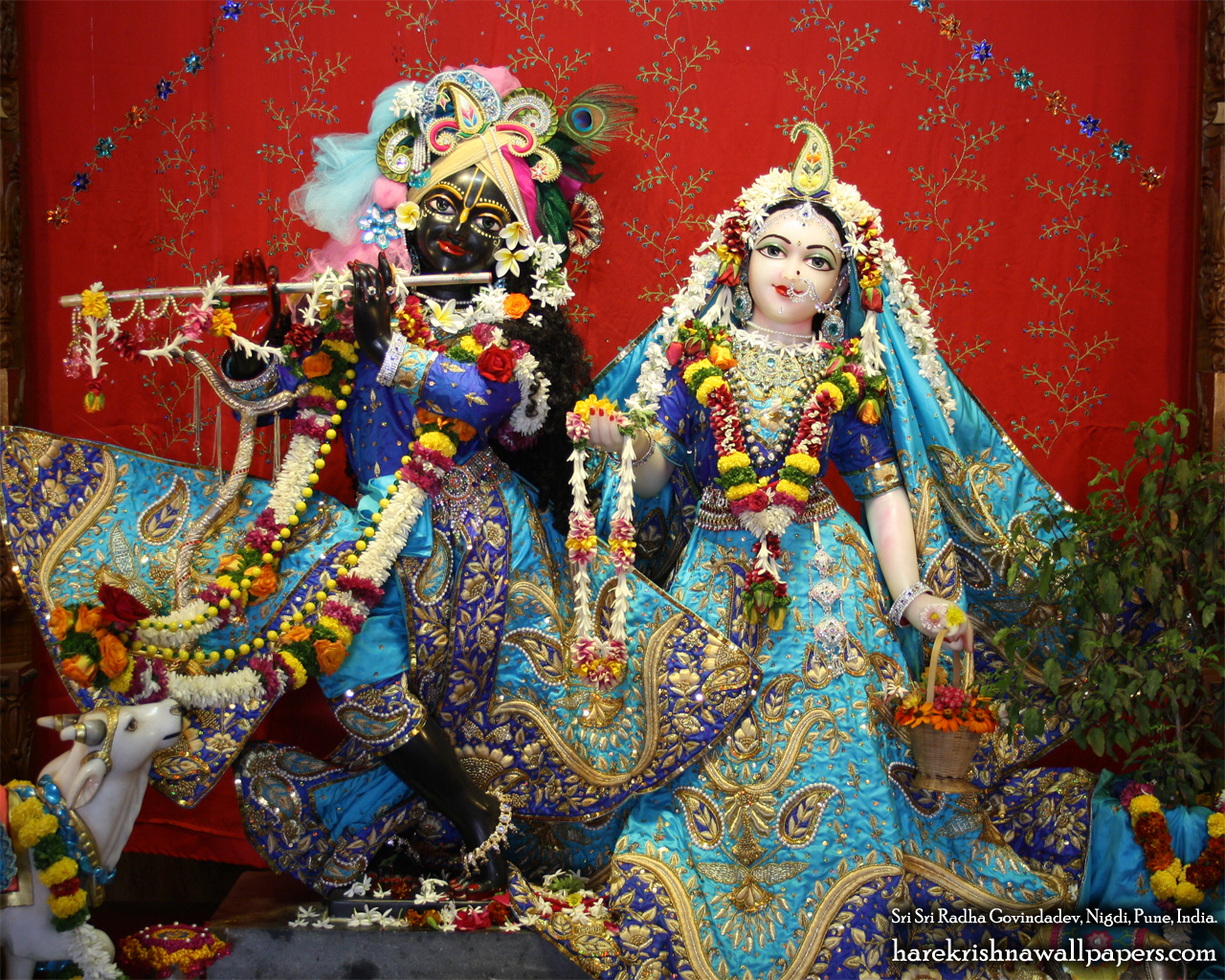 Sri Sri Radha Govind Wallpaper (007) Size 1280x1024 Download