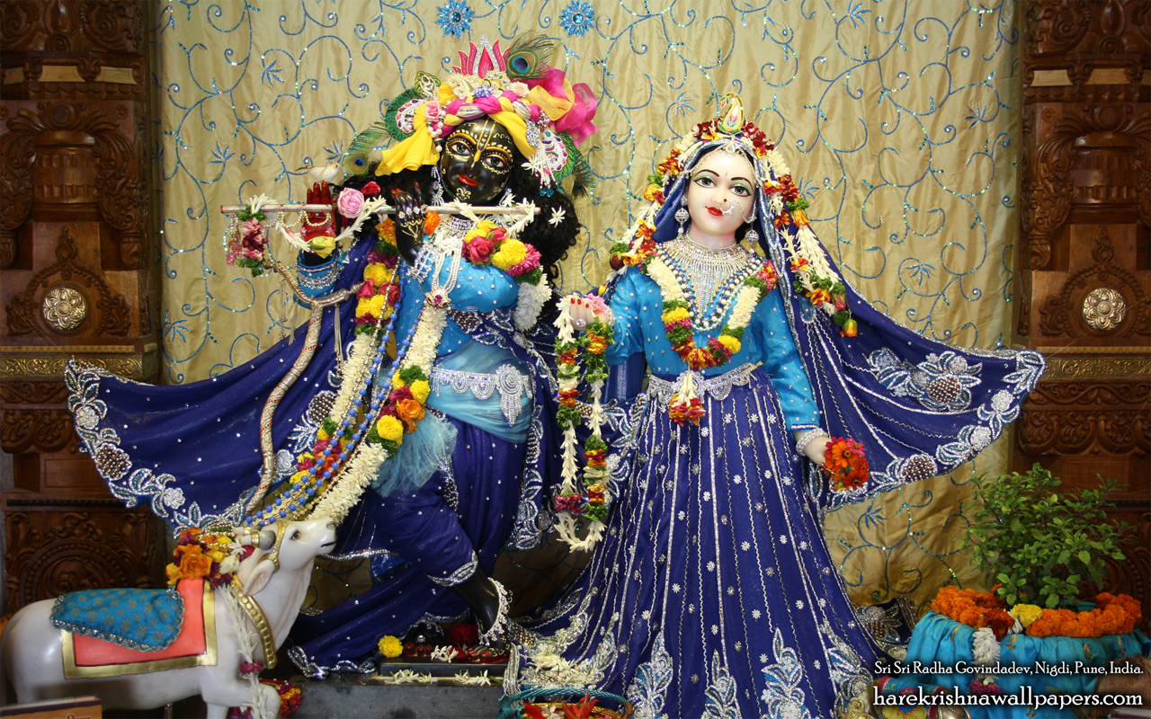 Sri Sri Radha Govind Wallpaper (008) Size 1280x800 Download