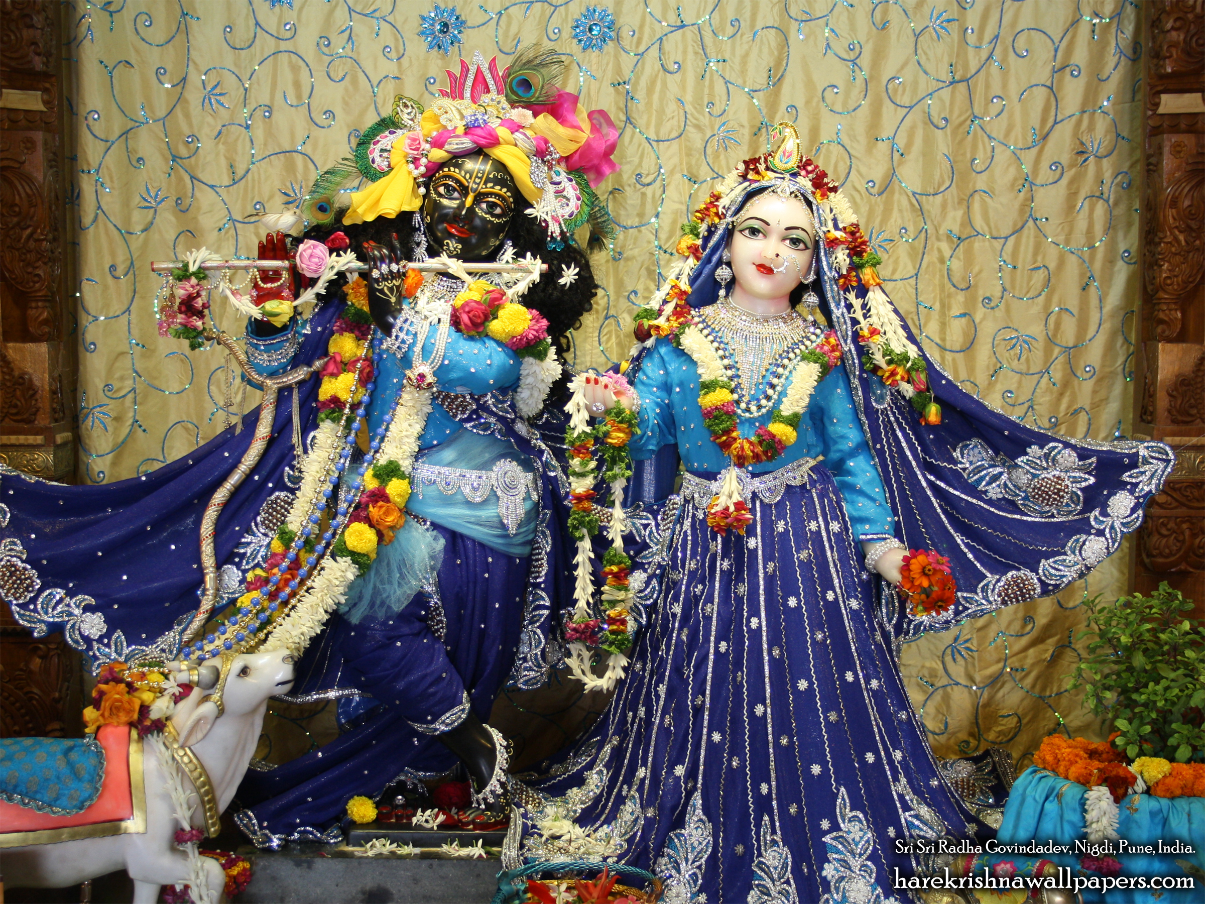 Sri Sri Radha Govind Wallpaper (008) Size 2400x1800 Download