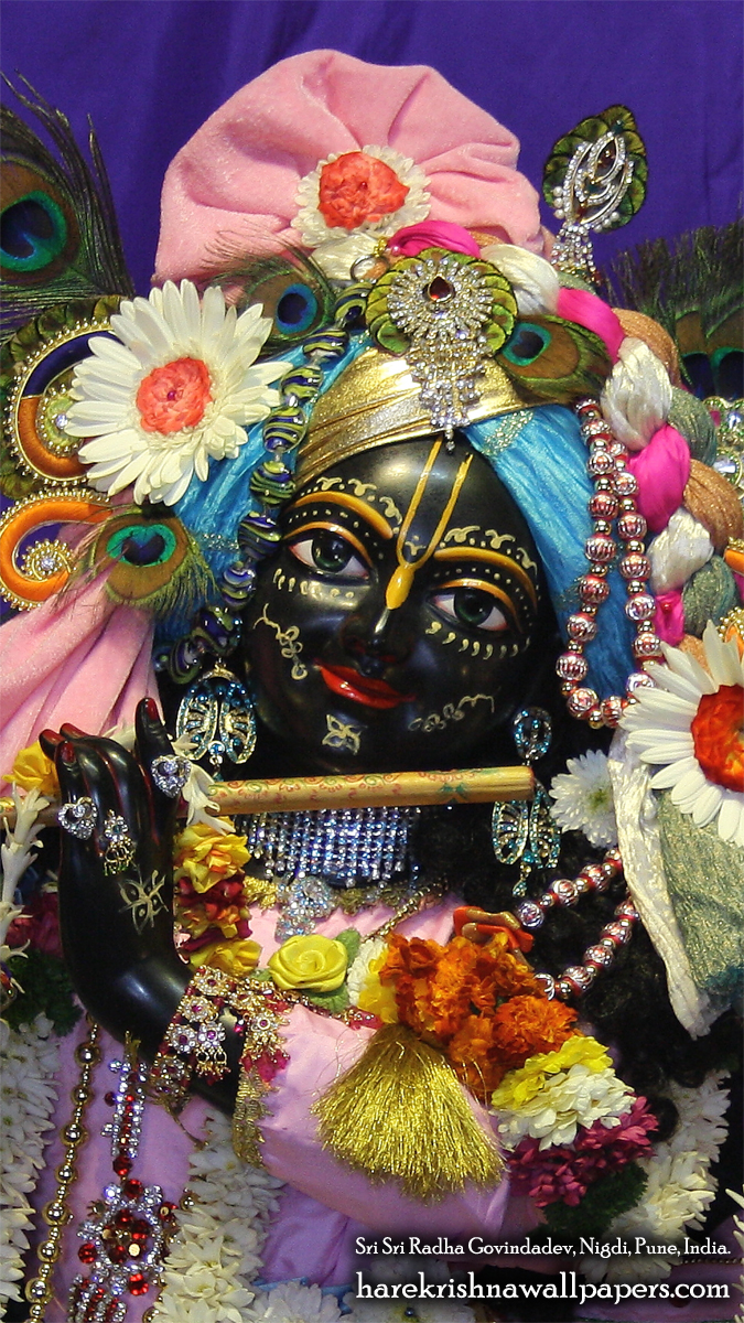Sri Govind Close up Wallpaper (013) Size 675x1200 Download