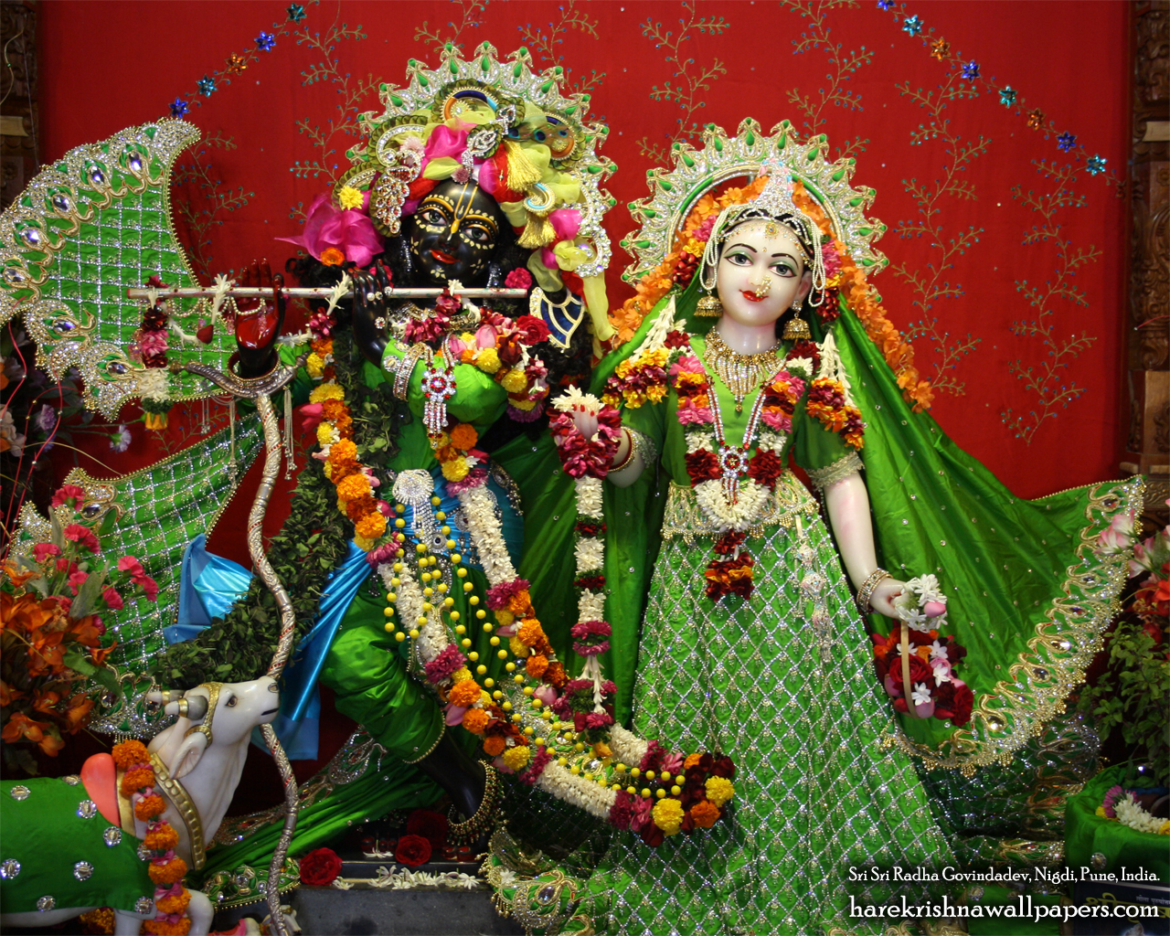 Sri Sri Radha Govind Wallpaper (013) Size 1280x1024 Download
