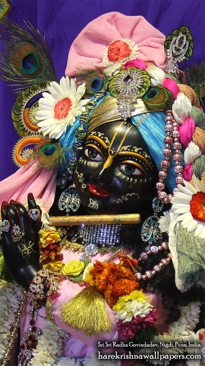 Sri Govind Close up Wallpaper (014) Size 675x1200 Download