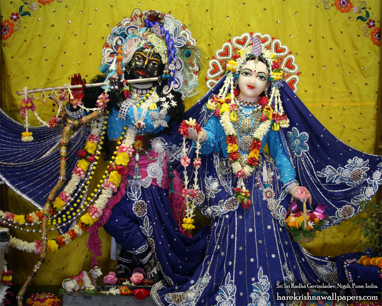 Sri Sri Radha Govind Wallpaper (029) Size 1280x1024 Download