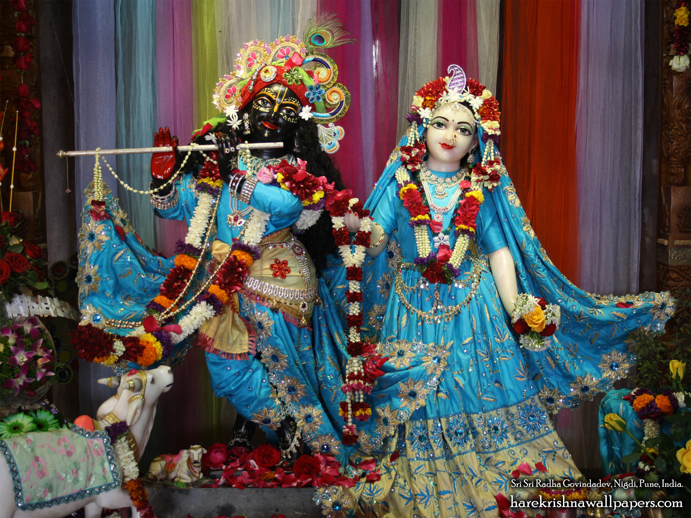 Sri Sri Radha Govind Wallpaper (037) Size 2400x1800 Download