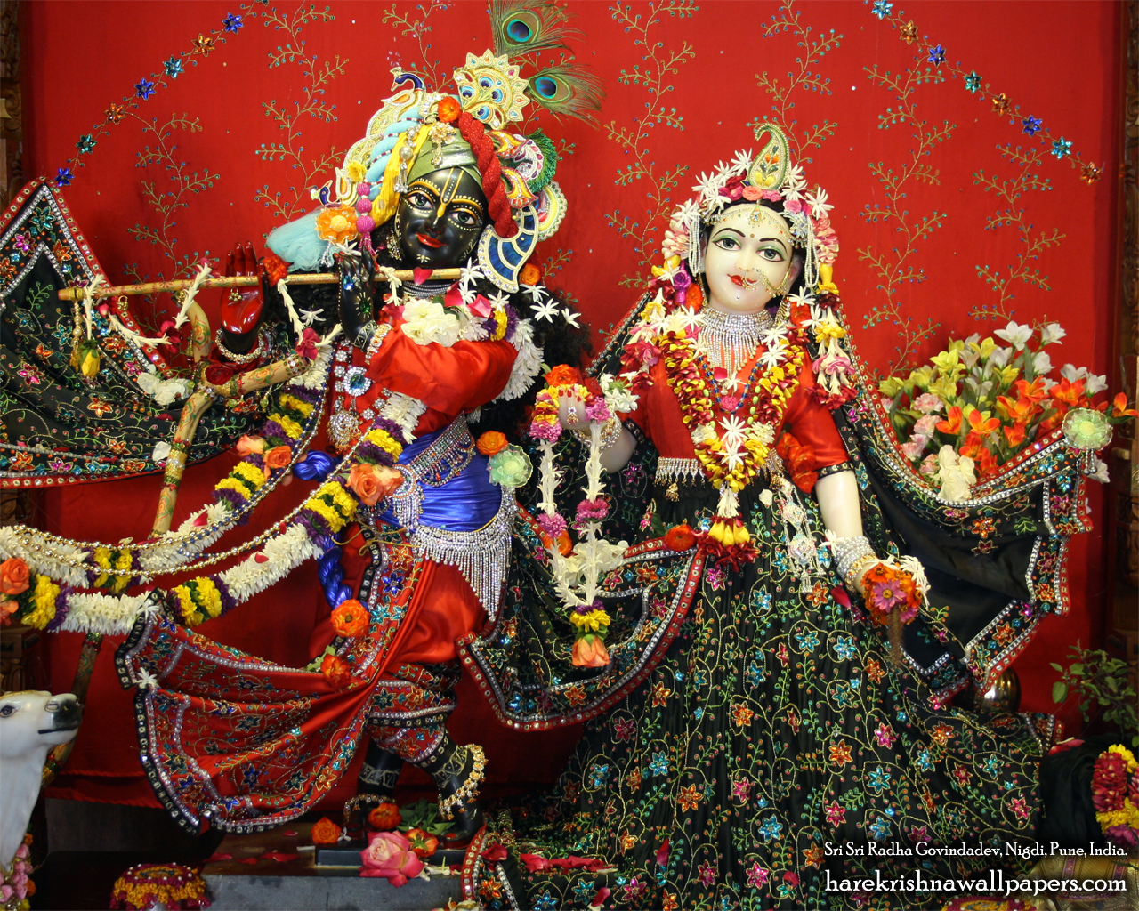 Sri Sri Radha Govind Wallpaper (042) Size 1280x1024 Download