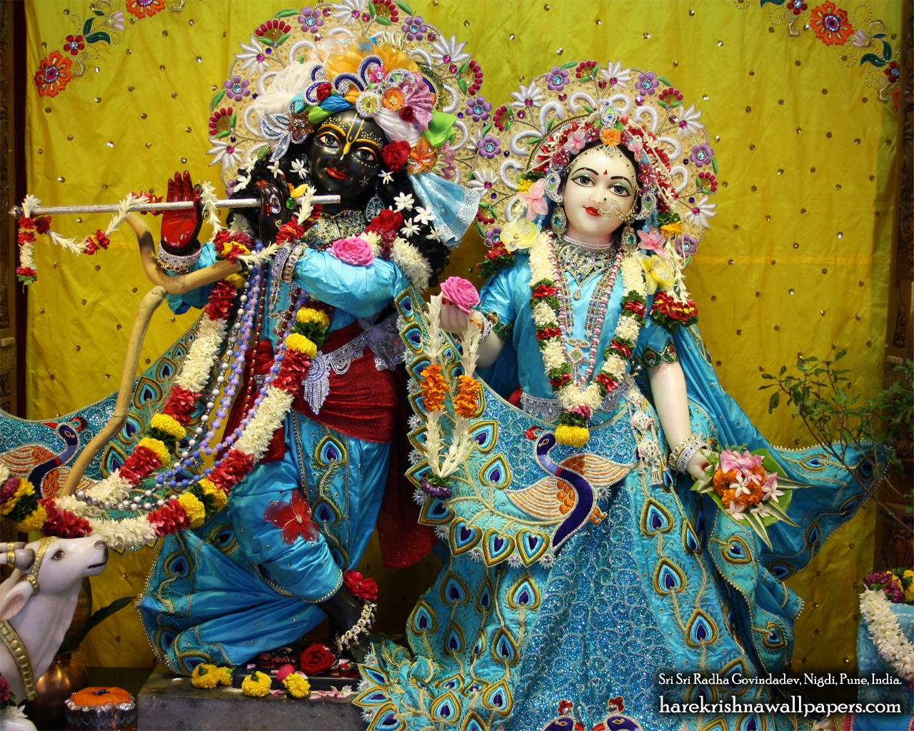 Sri Sri Radha Govind Wallpaper (044) Size 1280x1024 Download
