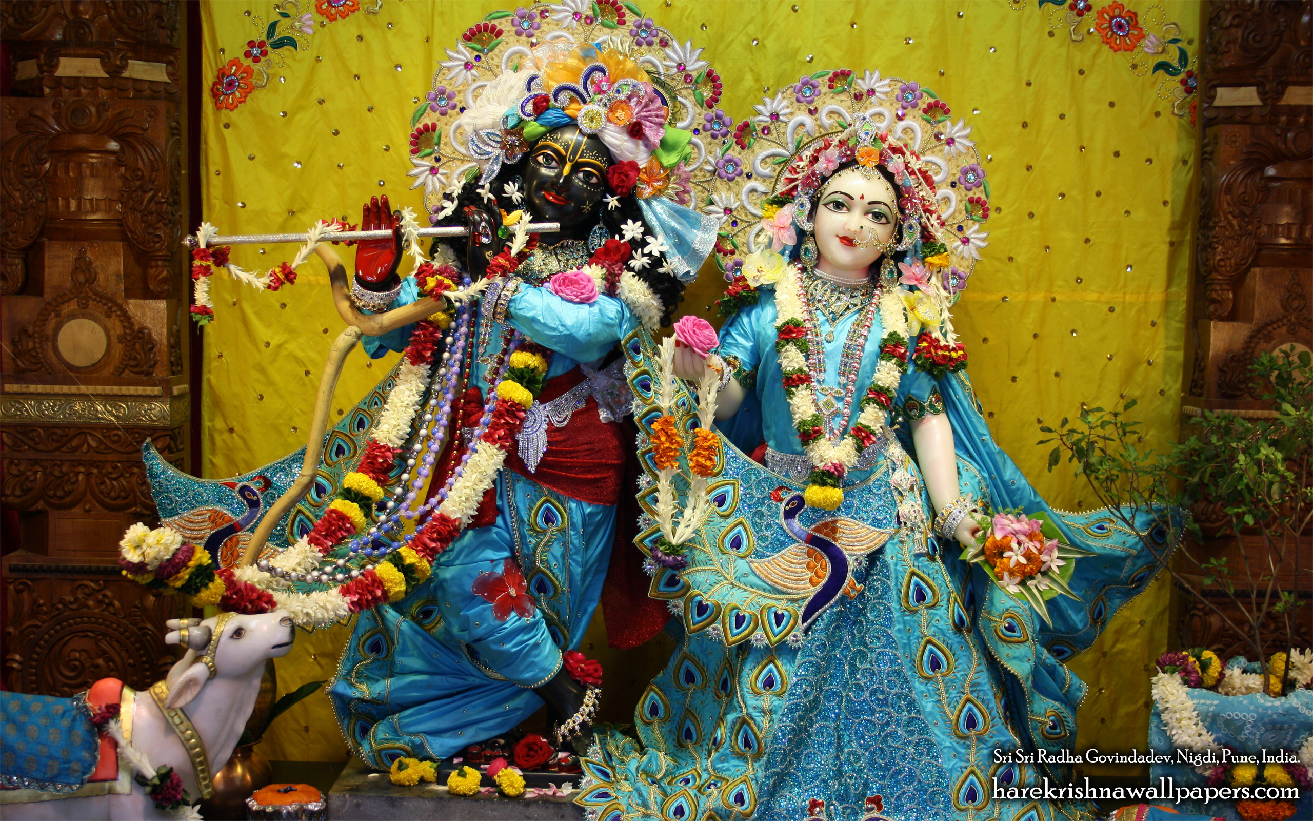 Sri Sri Radha Govind Wallpaper (044) Size 2560x1600 Download