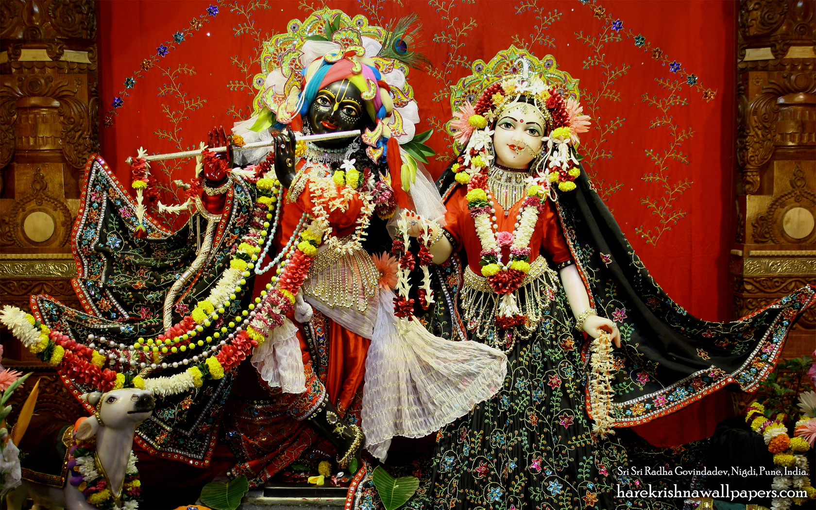 Sri Sri Radha Govind Wallpaper (045) Size 1680x1050 Download