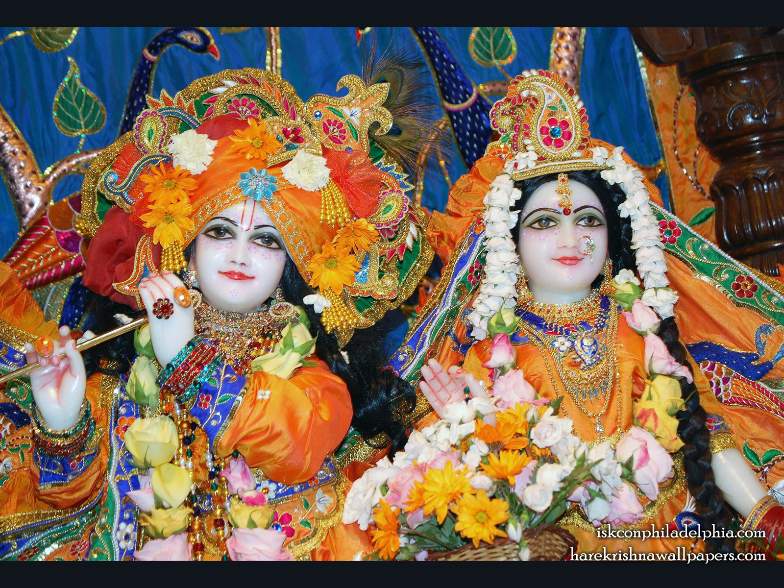 Sri Sri Radha Krishna Close up Wallpaper (001) Size1600x1200 Download