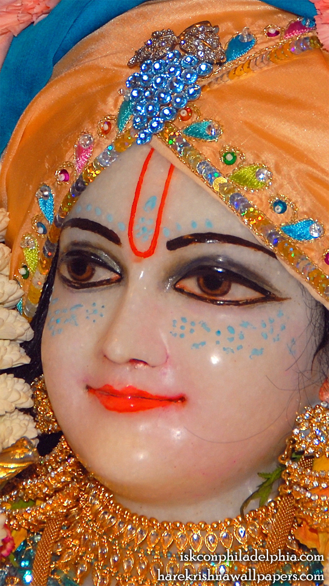 Sri Krishna Close up Wallpaper (002) Size 675x1200 Download