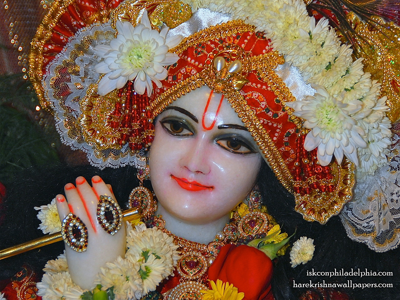 Sri Krishna Close up Wallpaper (003) Size 1280x960 Download