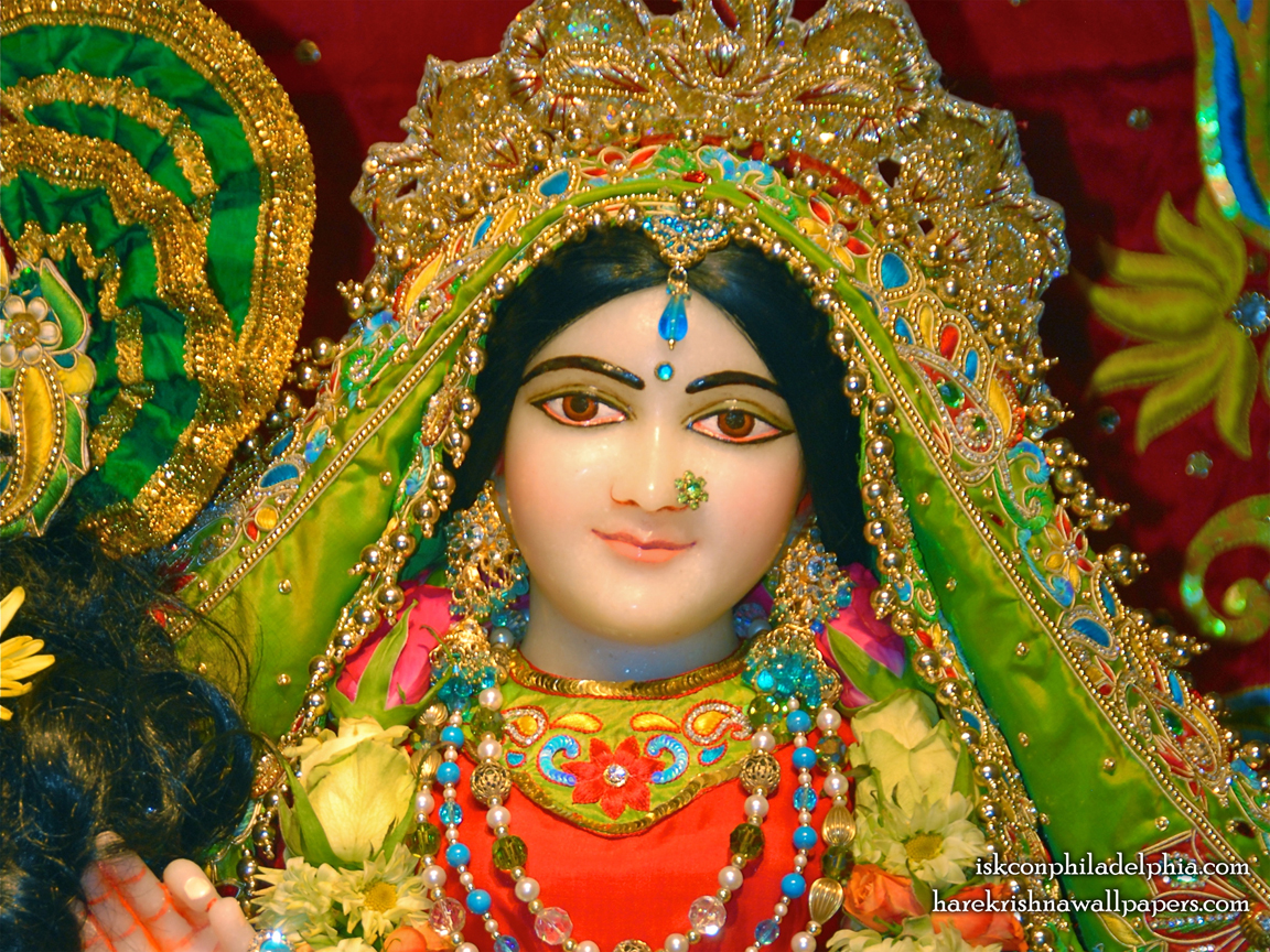 Sri Radha Close up Wallpaper (003) Size 1152x864 Download
