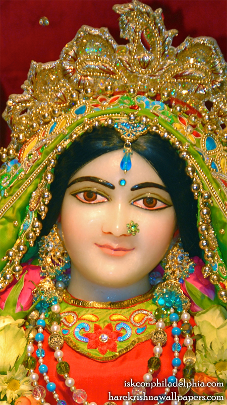 Sri Radha Close up Wallpaper (003) Size 450x800 Download