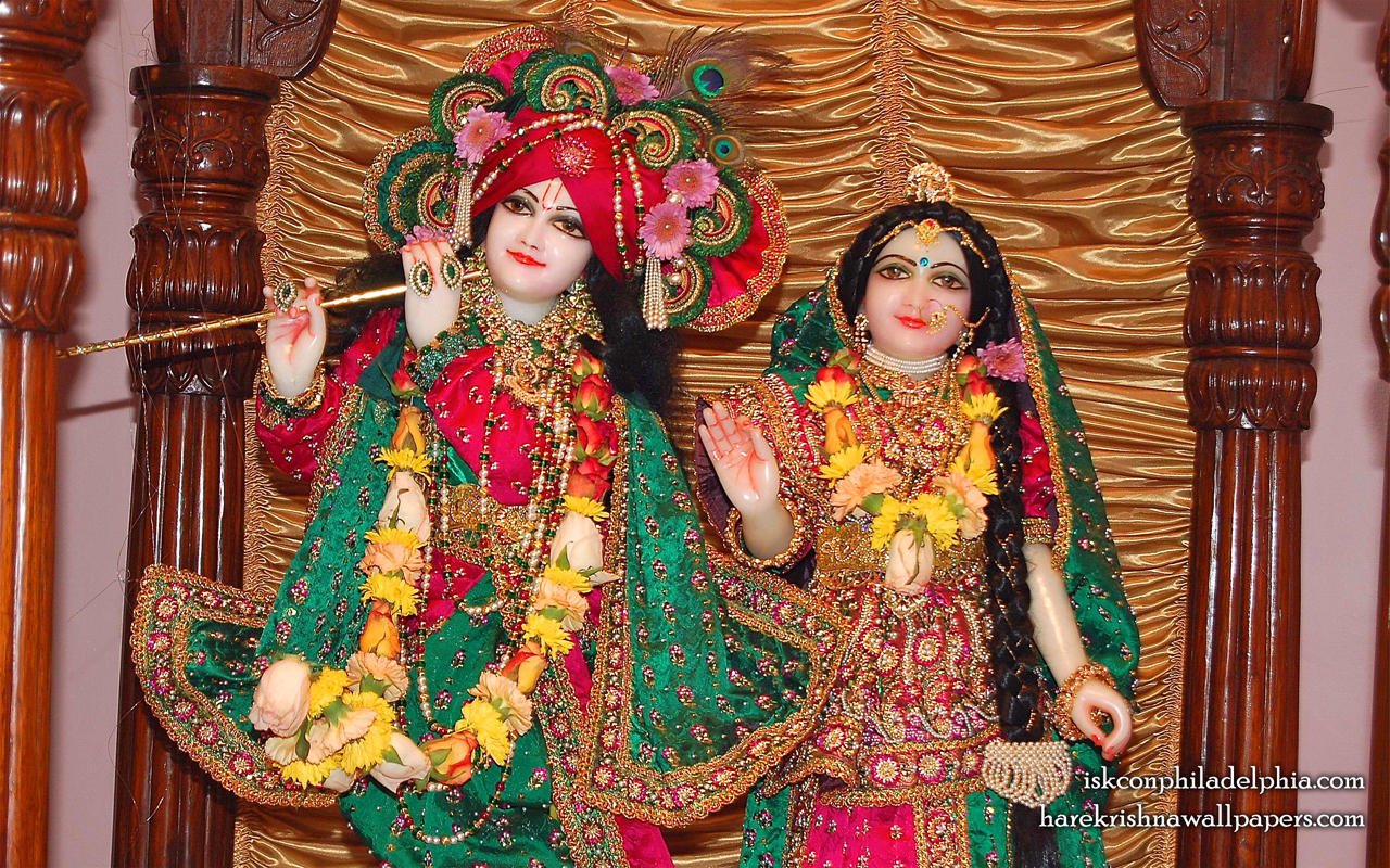 Sri Sri Radha Krishna Close up Wallpaper (003) Size 1280x800 Download