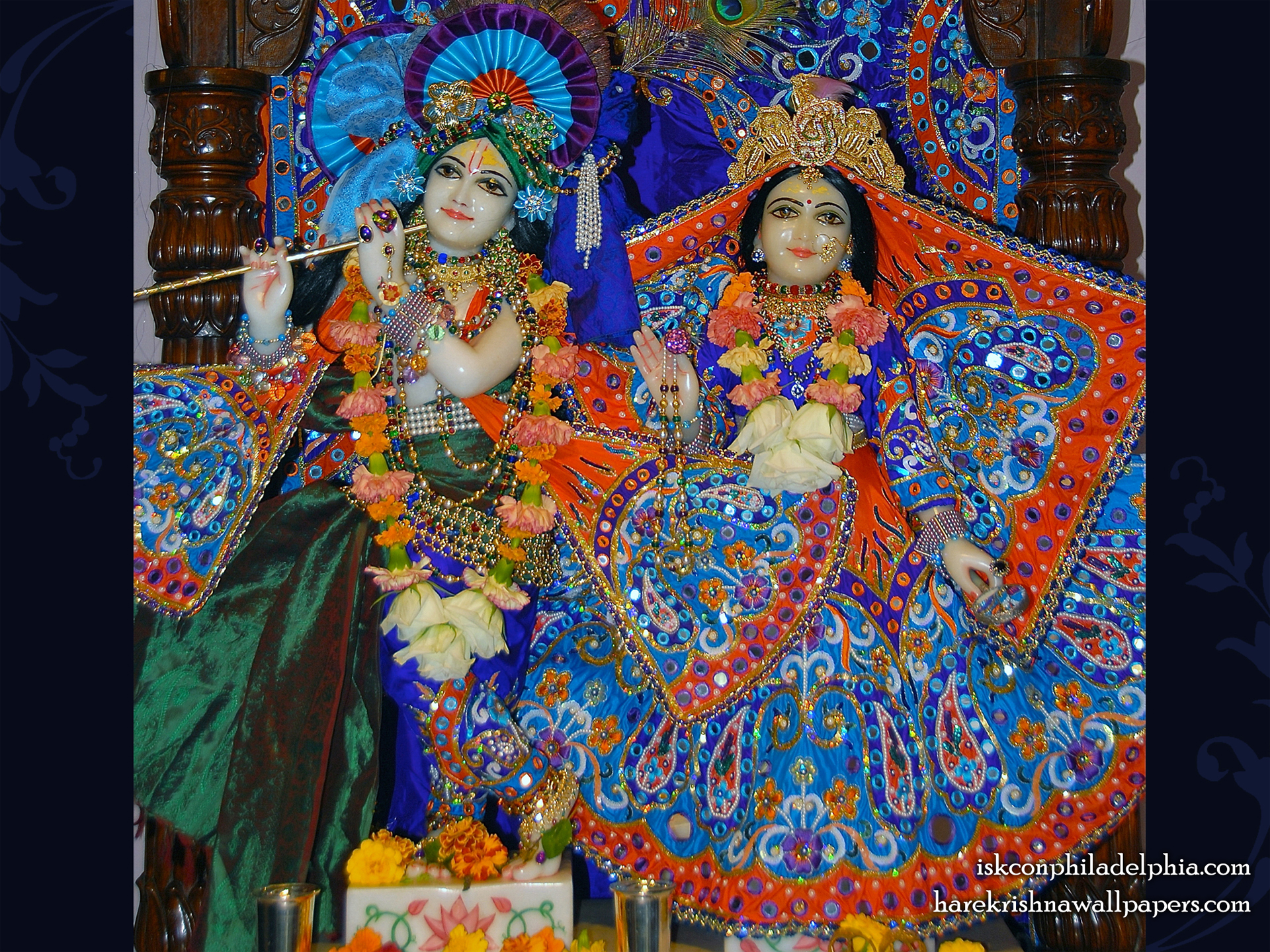 Sri Sri Radha Krishna Wallpaper (004) Size 1920x1440 Download