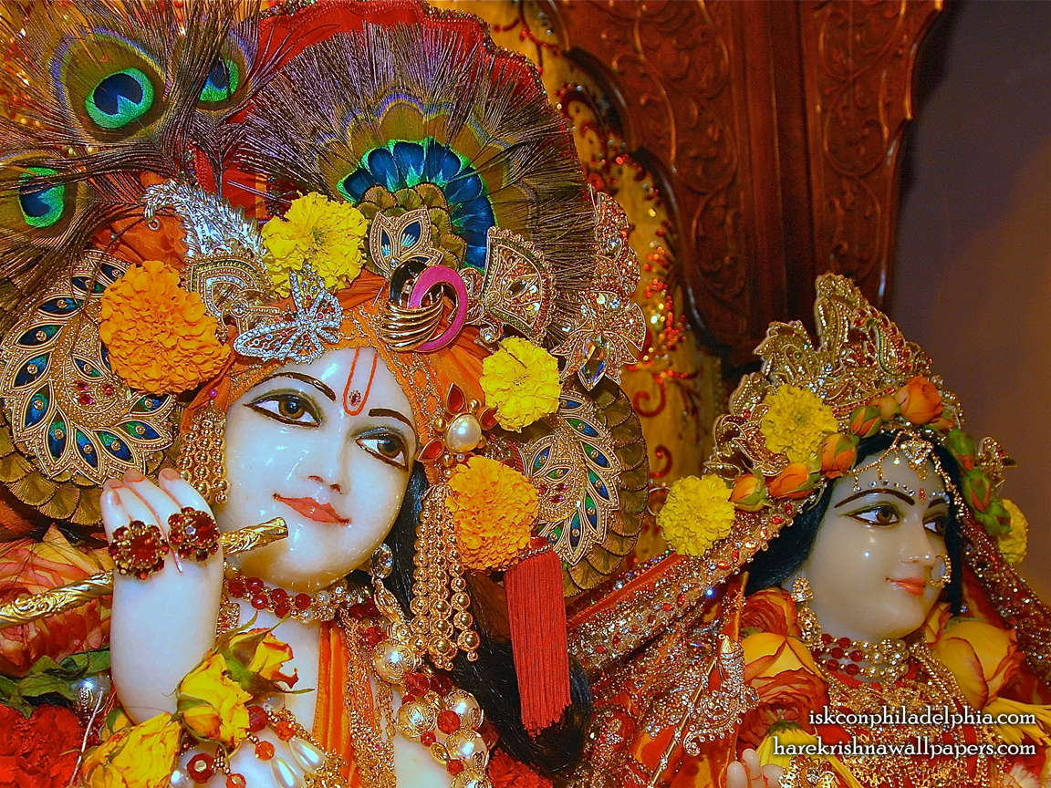 Sri Sri Radha Krishna Close up Wallpaper (008) Size 1152x864 Download