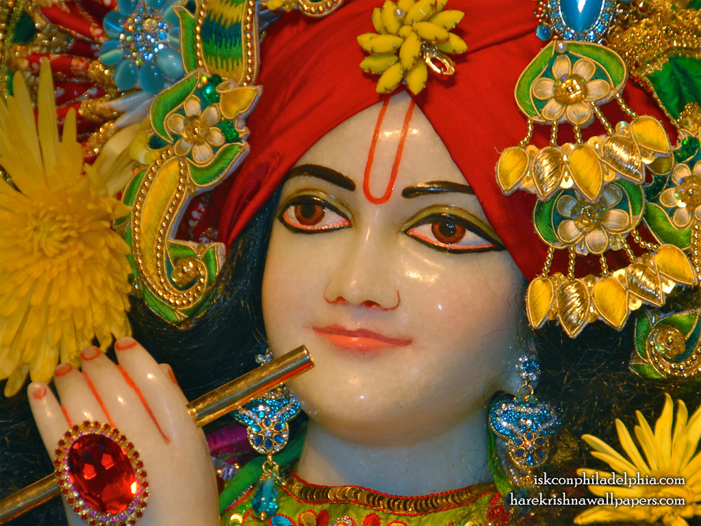 Sri Krishna Close up Wallpaper (009) Size 1024x768 Download