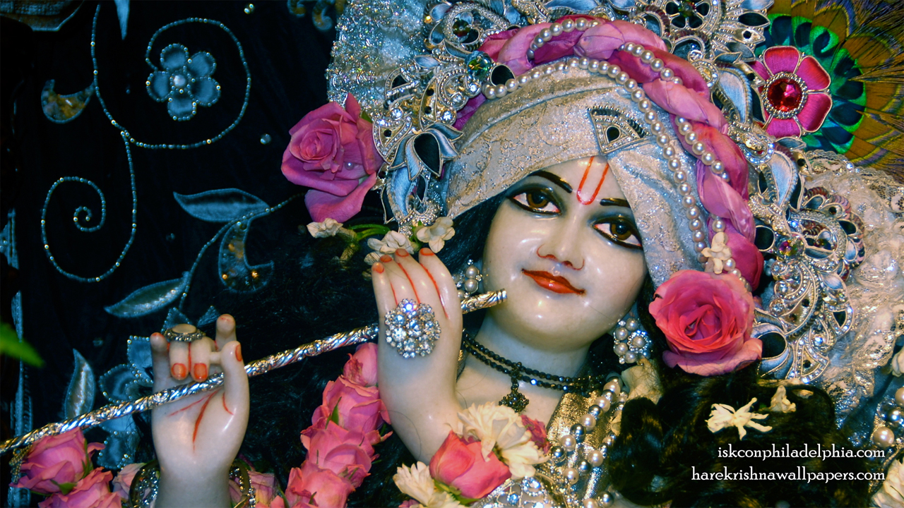 Sri Krishna Close up Wallpaper (010) Size 1280x720 Download
