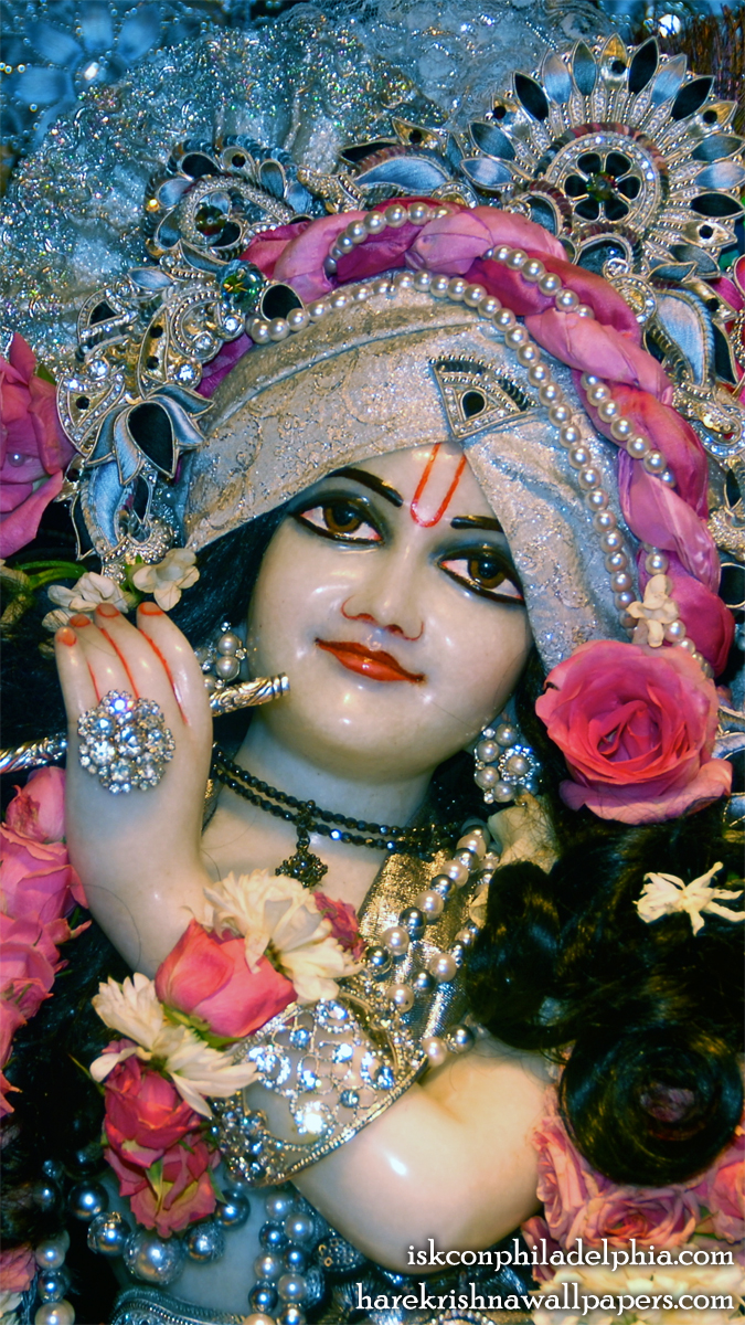 Sri Krishna Close up Wallpaper (010) Size 675x1200 Download