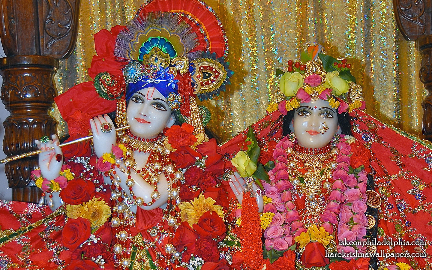 Sri Sri Radha Krishna Close up Wallpaper (010) Size 1440x900 Download