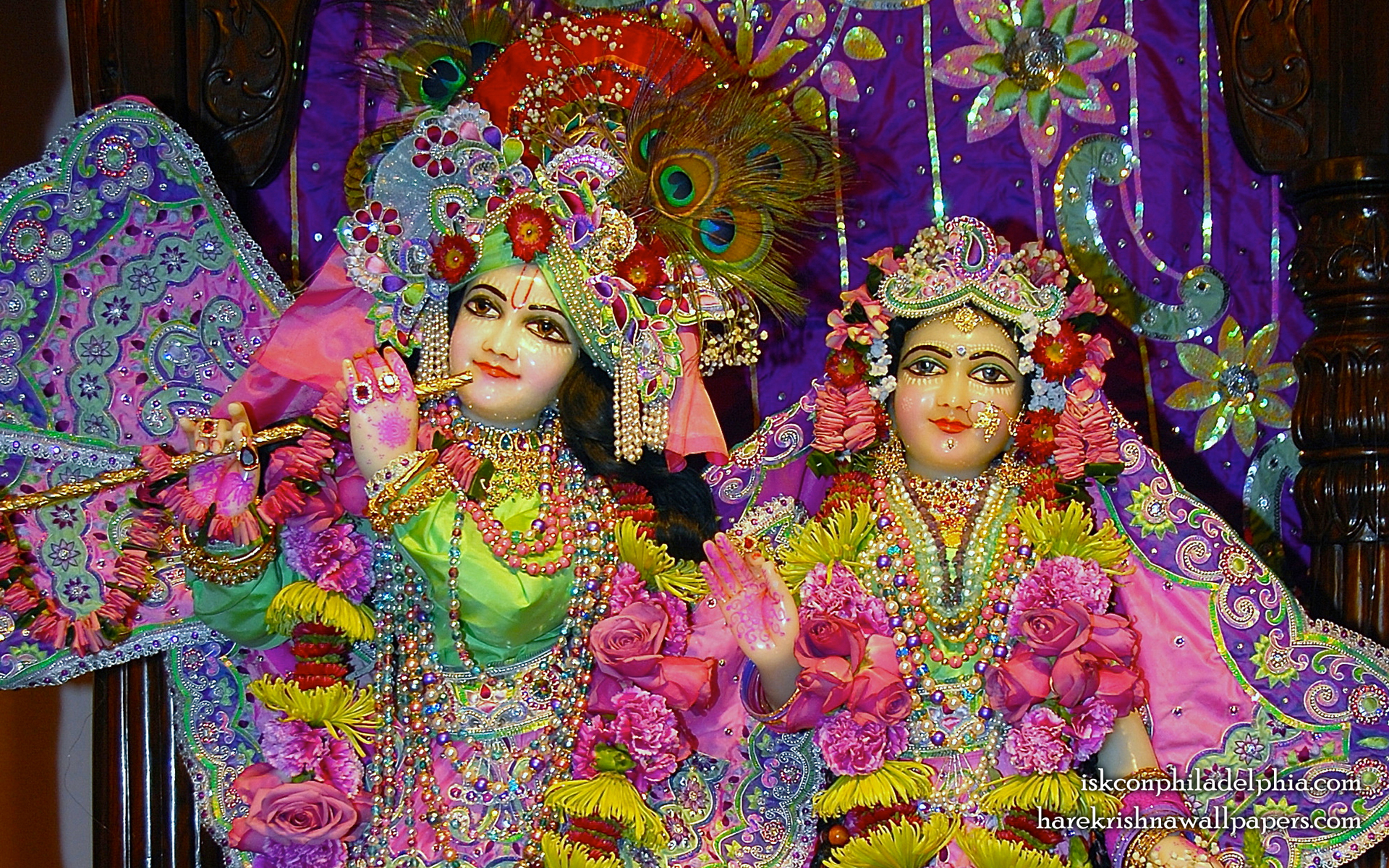 Sri Sri Radha Krishna Close up Wallpaper (011) Size 1920x1200 Download
