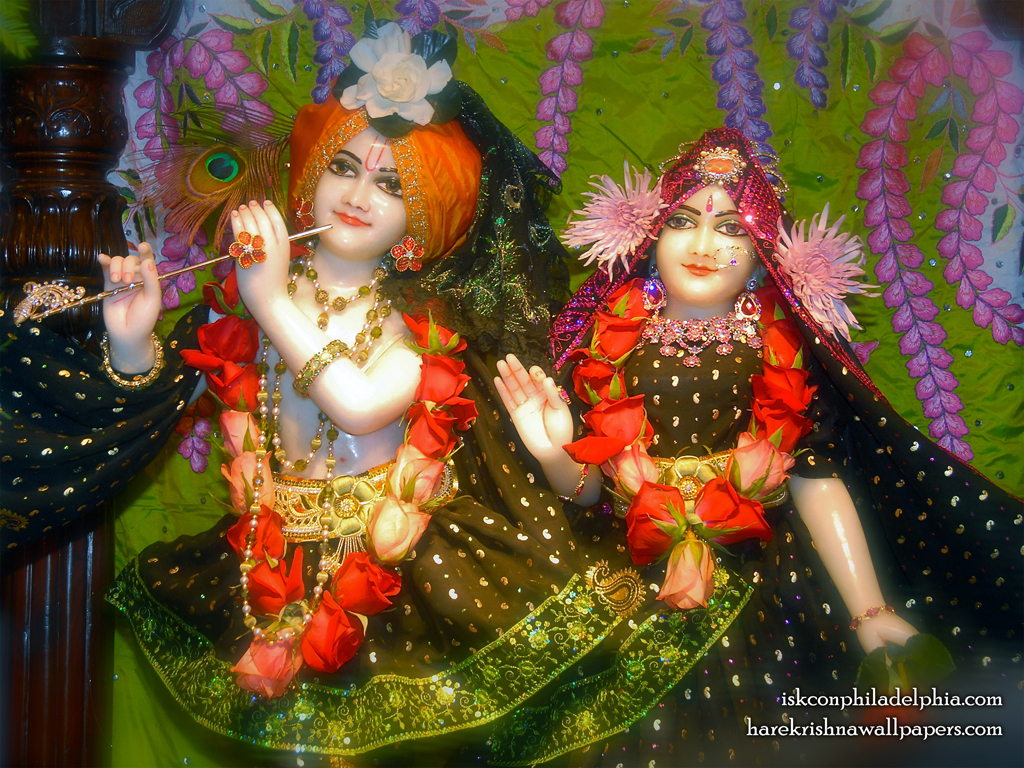 Sri Sri Radha Krishna Close up Wallpaper (012) Size 1024x768 Download