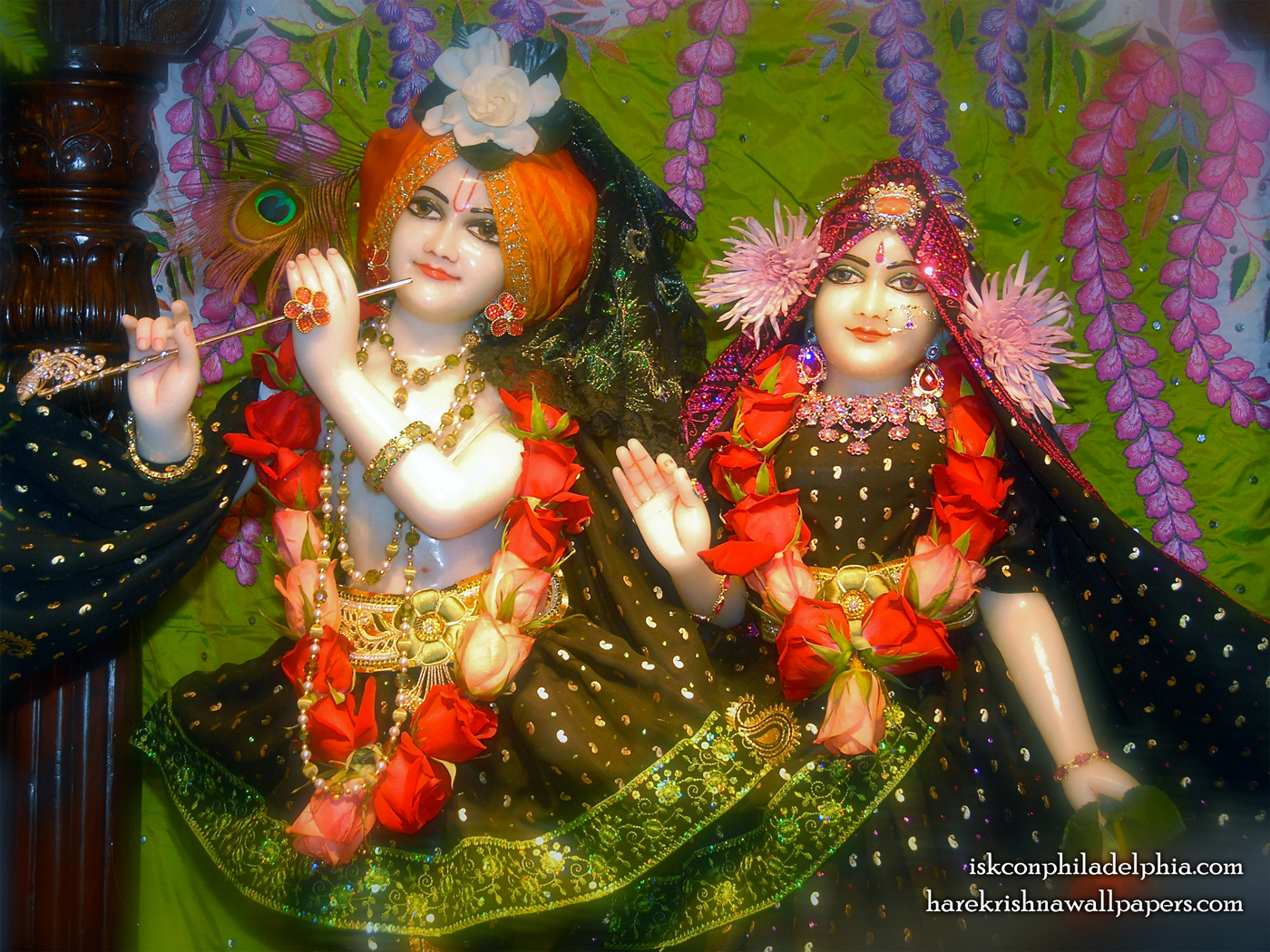 Sri Sri Radha Krishna Close up Wallpaper (012) Size 1400x1050 Download