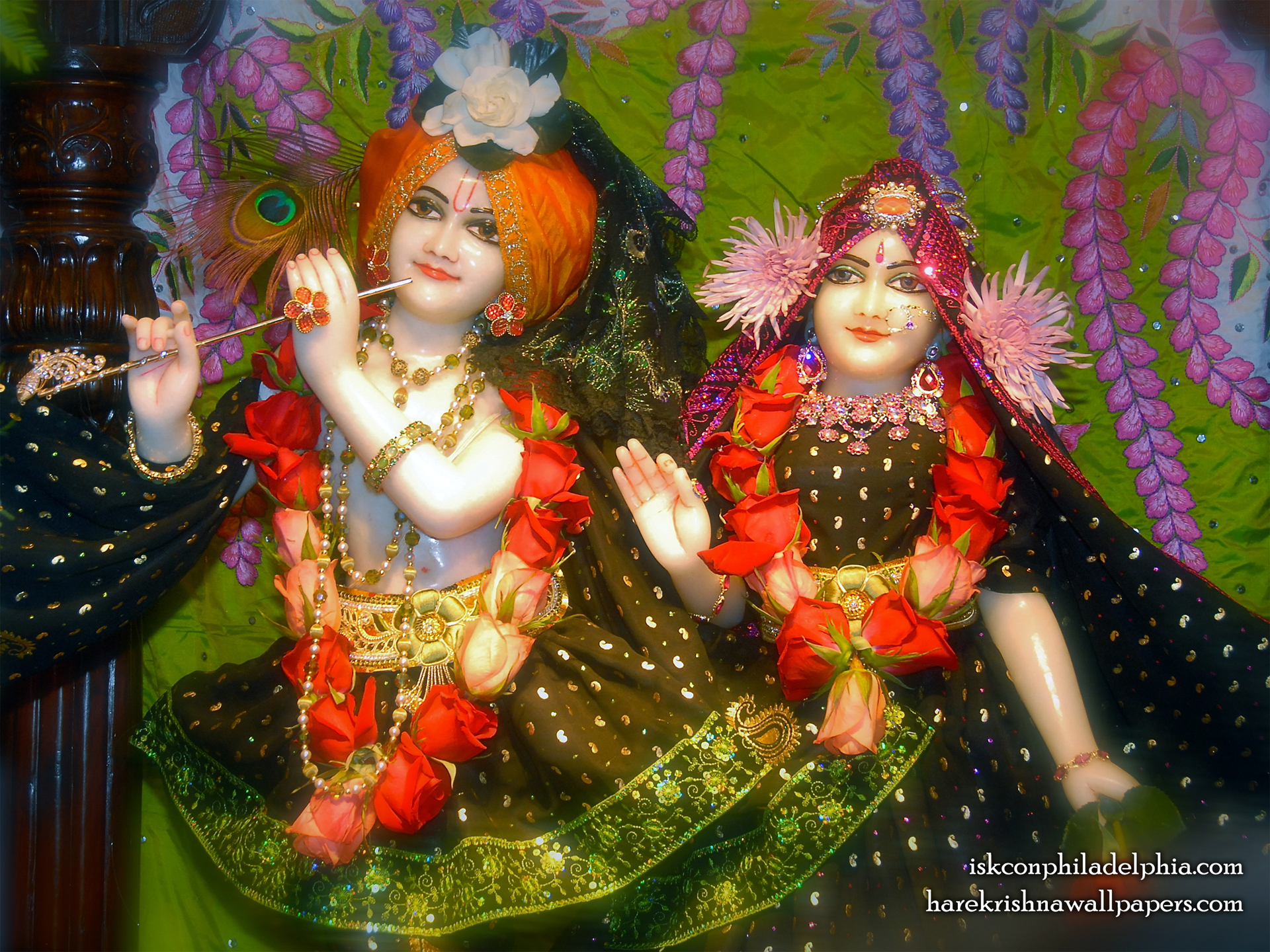 Sri Sri Radha Krishna Close up Wallpaper (012) Size 1920x1440 Download