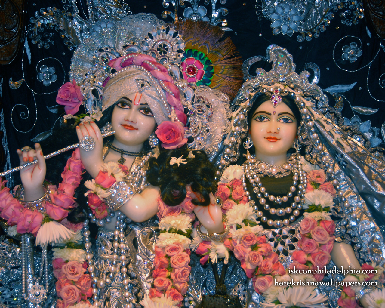 Sri Sri Radha Krishna Close up Wallpaper (013) Size 1280x1024 Download