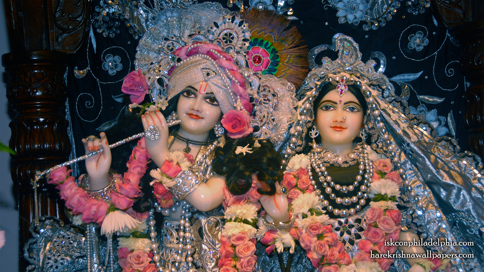 Sri Sri Radha Krishna Close up Wallpaper (013) Size 1600x900 Download