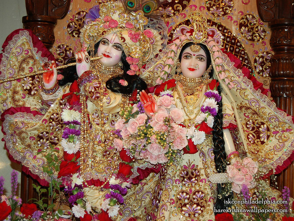 Sri Sri Radha Krishna Close up Wallpaper (015) Size 1024x768 Download