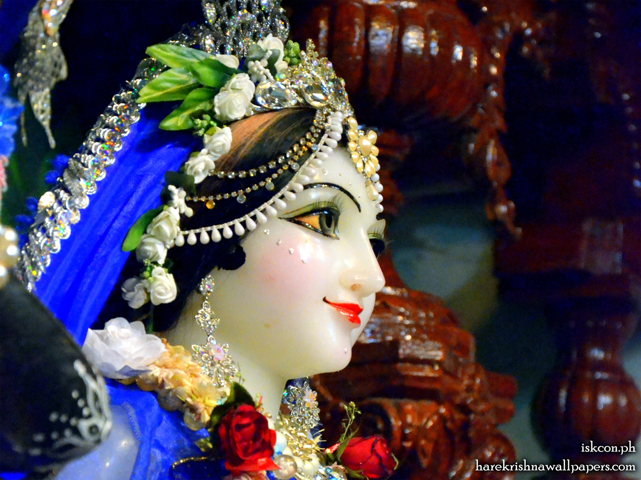 Sri Radha Close up Wallpaper (003) Size 1280x960 Download