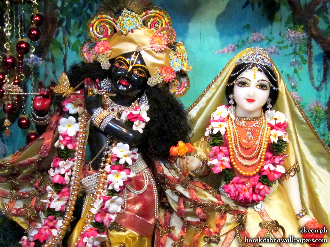 Sri Sri Radha Madhava Close up Wallpaper (003) Size 1280x960 Download