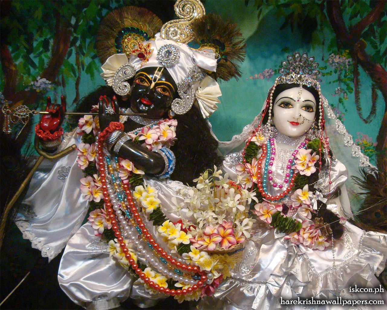 Sri Sri Radha Madhava Close up Wallpaper (004) Size 1280x1024 Download