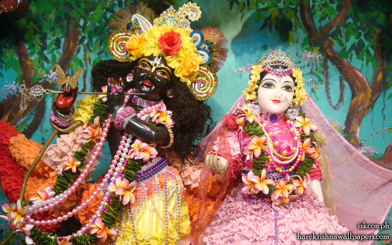 Sri Sri Radha Madhava Close up Wallpaper (007) Size 1280x800 Download