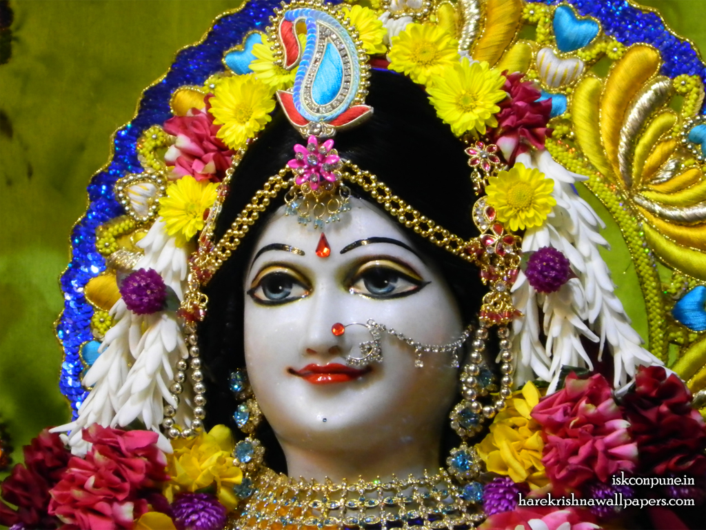 Sri Radha Close up Wallpaper (002) Size 1024x768 Download