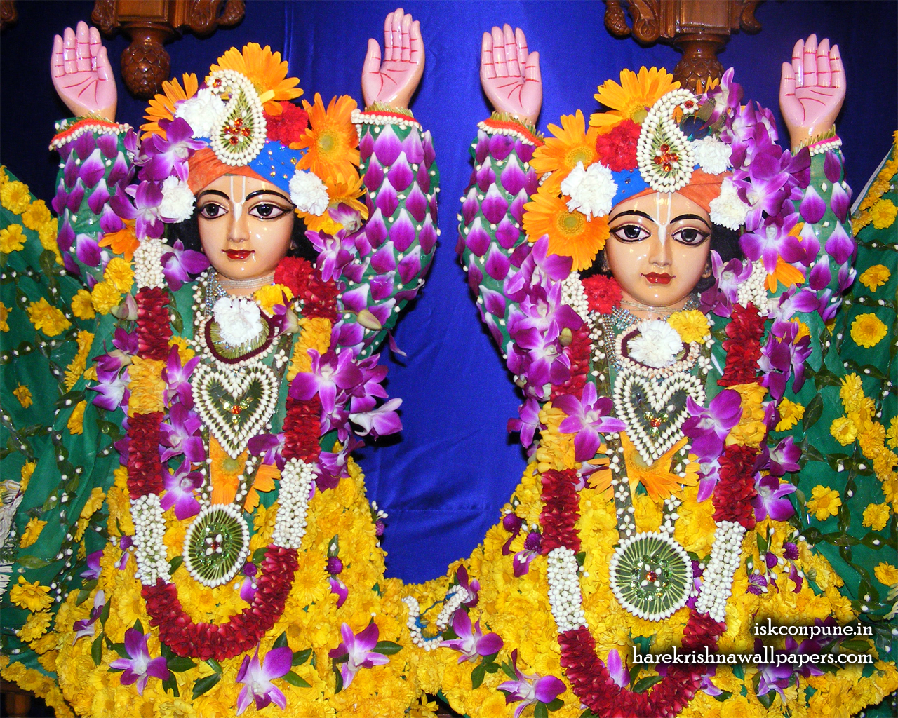 Sri Sri Gaura Nitai Close up Wallpaper (004) Size 1280x1024 Download