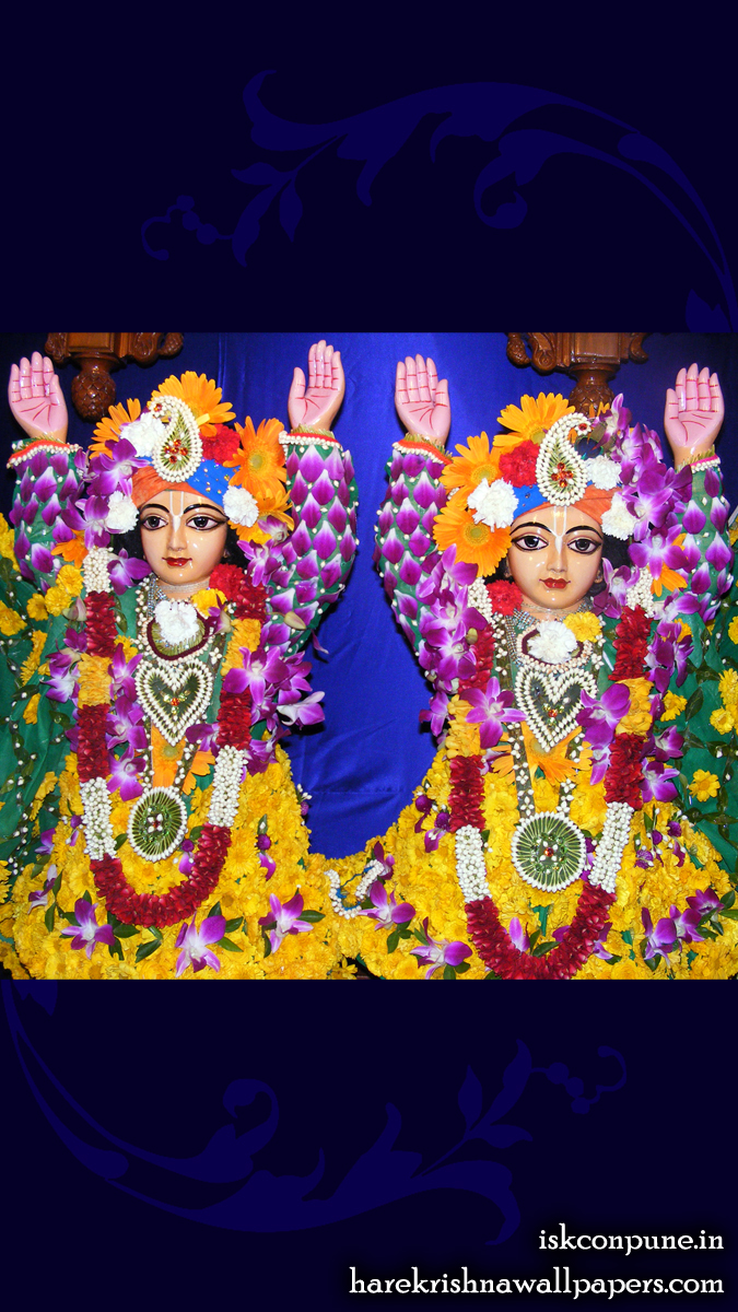 Sri Sri Gaura Nitai Close up Wallpaper (004) Size 675x1200 Download