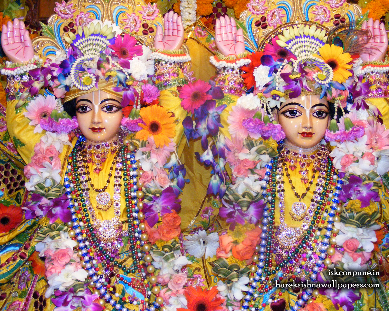 Sri Sri Gaura Nitai Close up Wallpaper (006) Size 1280x1024 Download