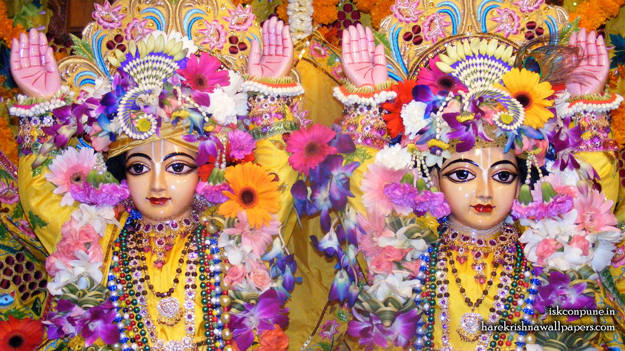 Sri Sri Gaura Nitai Close up Wallpaper (006) Size 1280x720 Download