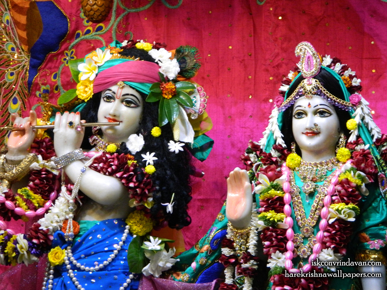 Sri Sri Radha Kunjabihari Close up Wallpaper (013) Size 1280x960 Download