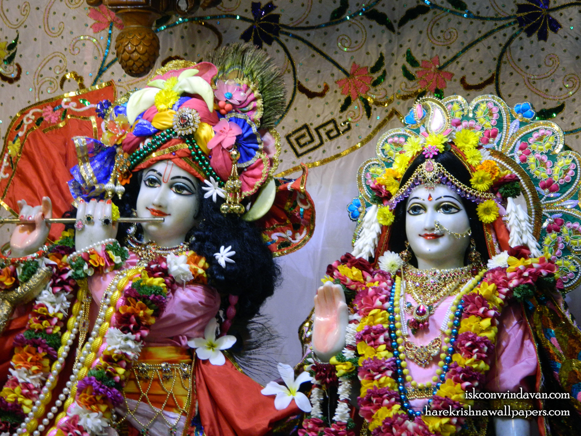 Sri Sri Radha Kunjabihari Close up Wallpaper (015) Size 1152x864 Download