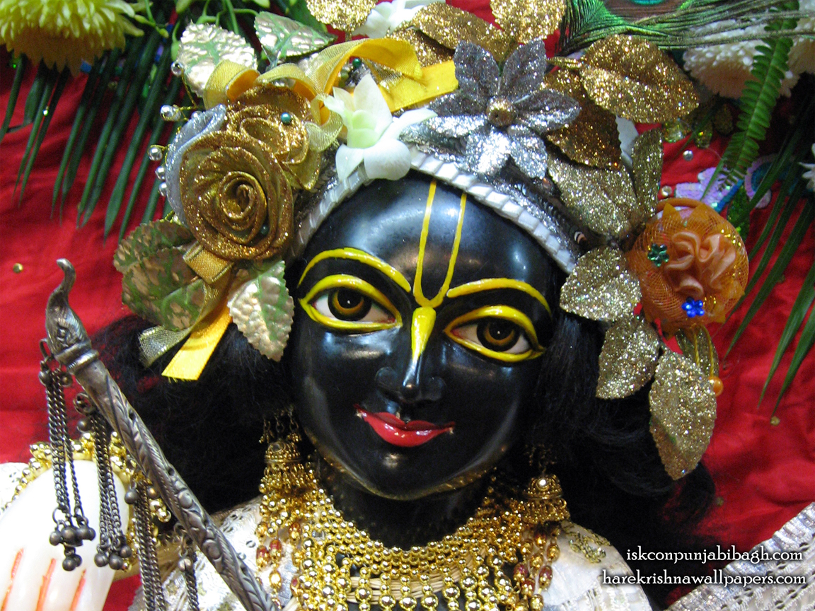 Sri Krishna Close up Wallpaper (001) Size 1152x864 Download