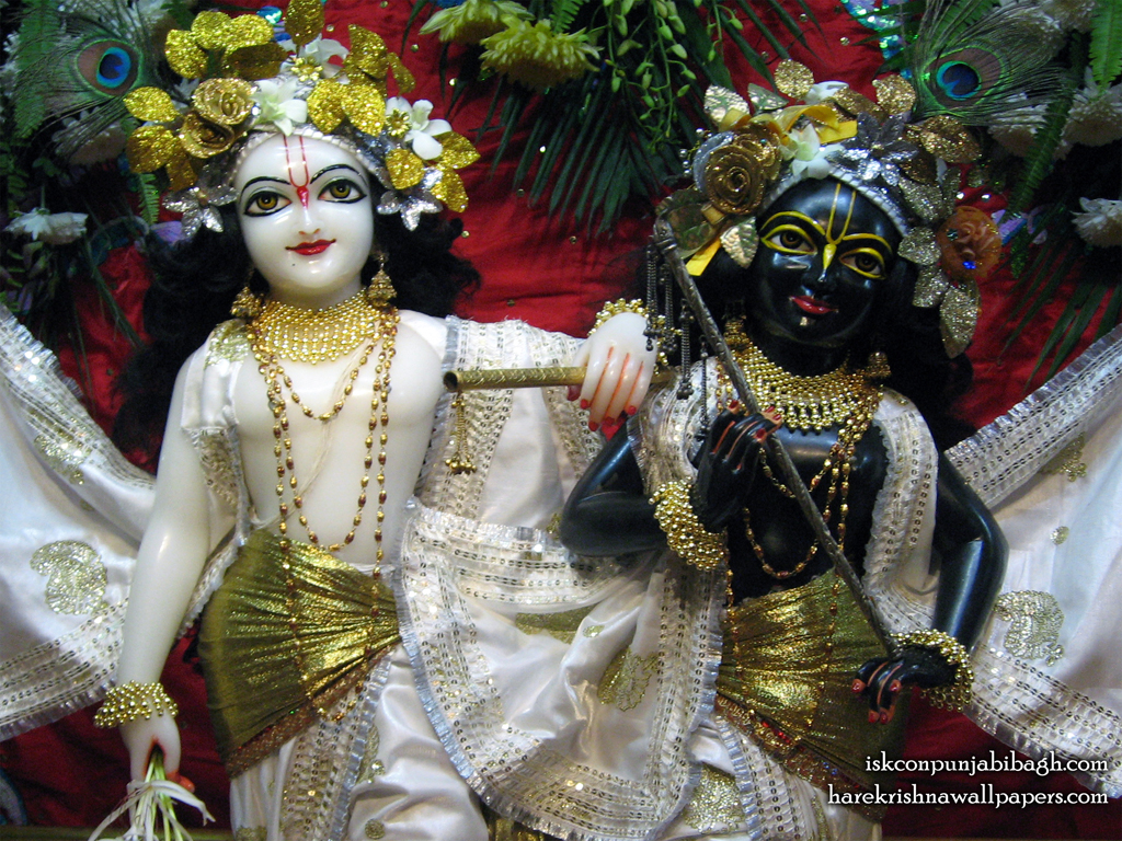 Sri Sri Krishna Balaram Close up Wallpaper (002) Size 1024x768 Download