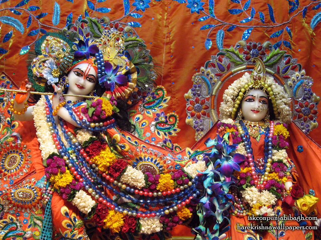 Sri Sri Radha Radhikaraman Close up Wallpaper (002) Size 1024x768 Download